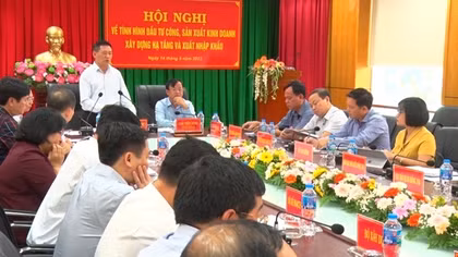 Tổ công tác của Chính phủ làm việc về tháo gỡ khó khăn cho một số địa phương