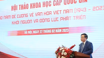 Phát huy giá trị cương lĩnh đầu tiên của Đảng về văn hóa