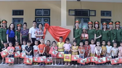 Trường Cao đẳng CSND I tuyên truyền pháp luật, mang nước sạch về cho học sinh vùng sâu Yên Bái