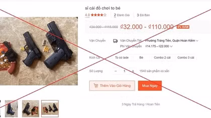 Cẩn trọng khi mua đồ chơi trên mạng