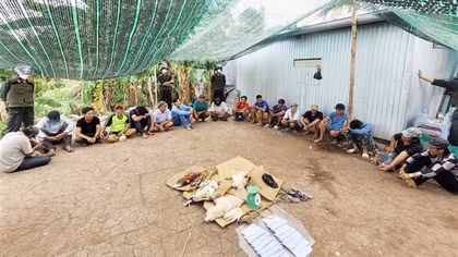 Bắt quả tang 18 đối tượng đá gà ăn tiền