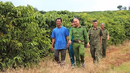 Giữ vững ANTT mùa thu hoạch nông sản