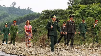 Tăng cường giữ vững an ninh trật tự tuyến biên giới Việt – Lào