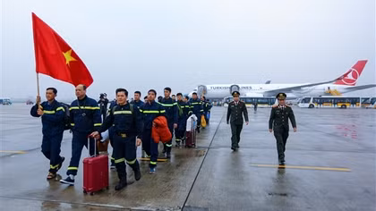 Đoàn CNCH Bộ Công an tại Thổ Nhĩ Kỳ hoàn thành xuất sắc nhiệm vụ, trở về Việt Nam an toàn