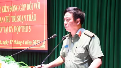 Công an tỉnh Trà Vinh lấy ý kiến đóng góp 5 dự án Luật do Bộ Công an chủ trì