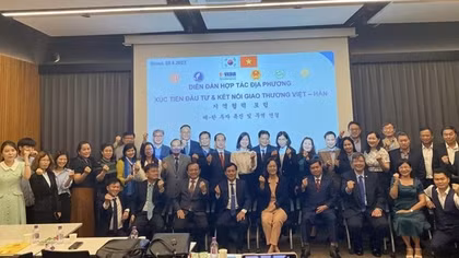 Xúc tiến đầu tư và giao thương giữa các địa phương của Việt Nam-Hàn Quốc