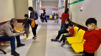Nhiều trẻ mắc cúm A, tăng số ca biến chứng