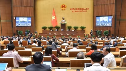 Quốc hội thông qua dự án Luật Căn cước