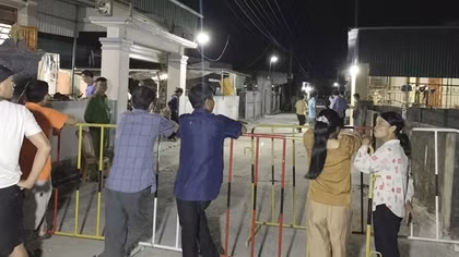 Trắng đêm truy lùng hung thủ sát hại hàng xóm rồi bỏ trốn