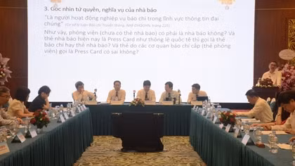 Nghiên cứu sửa đổi Luật Báo chí 2016