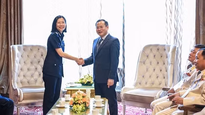 Thứ trưởng Nguyễn Văn Long tiếp xã giao các đoàn Đại biểu dự APCCA 41