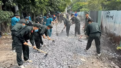Hoạt động thiết thực trong lễ ra quân công tác dân vận của tuổi trẻ Công an tỉnh Bình Dương