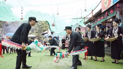 Tái hiện phiên chợ vùng cao tại Hà Nội