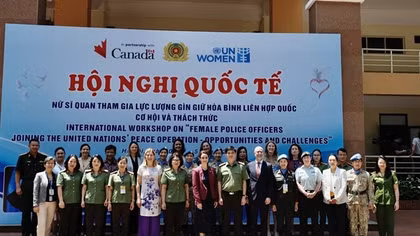 Hội nghị quốc tế về Nữ sĩ quan tham gia lực lượng gìn giữ hòa bình Liên Hợp quốc