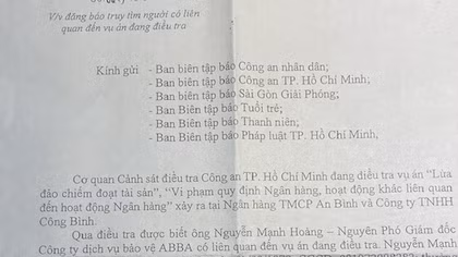 Tìm Phó giám đốc công ty bảo vệ liên quan đến vụ lừa đảo tài sản