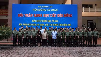 Chủ động nắm tình hình, giải quyết khiếu nại, tố cáo từ sớm, từ xa