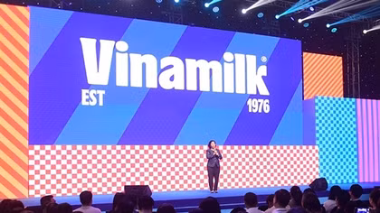 Vinamilk công bố nhận diện thương hiệu mới