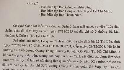 Tìm nạn nhân trong vụ lừa đảo chiếm đoạt tài sản xảy ra hơn 7 năm trước