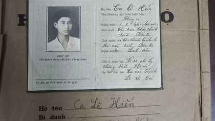 Chuẩn bị trao lại hồ sơ, kỷ vật gốc đi B của nhà thơ Lê Anh Xuân