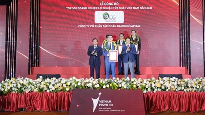 Tập đoàn Bamboo Capital vào Top 500 doanh nghiệp lợi nhuận tốt nhất Việt Nam năm 2023