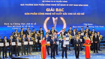 Sản phẩm số của VNPT “chinh phục” Make in Vietnam 2023