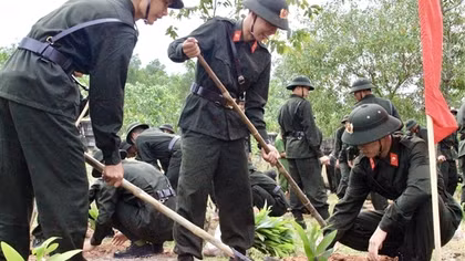 Đảm bảo mọi điều kiện để chiến sĩ mới an tâm huấn luyện