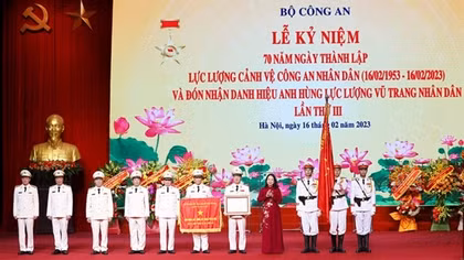 Thư cảm ơn của Bộ Tư lệnh Cảnh vệ
