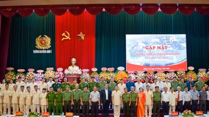 Gặp mặt kỷ niệm 55 năm Ngày thành lập Trường Cao đẳng ANND I