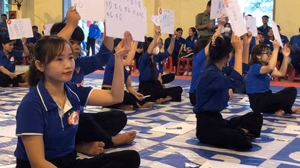 “Rung chuông vàng” tuyên truyền về phòng, chống mua bán người