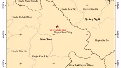 Kon Tum hứng chịu 11 trận động đất trong 10 ngày