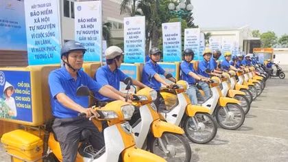 Ra quân tuyên truyền vận động người dân tham gia BHXH tự nguyện
