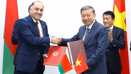 Việt Nam – Belarus đẩy mạnh quan hệ hợp tác song phương trong bảo đảm an ninh quốc gia