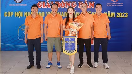 Khai mạc giải Bóng bàn CUP Hội Nhà báo Việt Nam lần thứ XVI