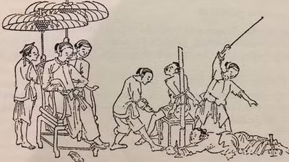 “Ngũ hình” thời xưa