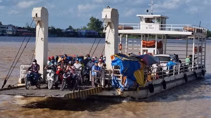 Vĩnh Long bất ngờ thông báo chấm dứt hoạt động Bến phà An Bình