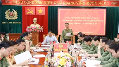 Đẩy mạnh xây dựng Công an xã, thị trấn đáp ứng yêu cầu, nhiệm vụ trong tình hình mới
