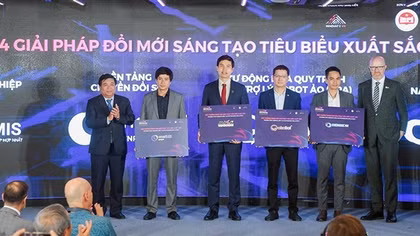 Công bố 4 giải pháp đổi mới sáng tạo xuất sắc nhất 2023