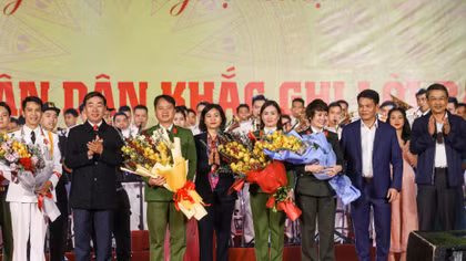 “75 năm Công an nhân dân khắc ghi lời Bác”: Chương trình nghệ thuật giàu dấu ấn, đặc sắc