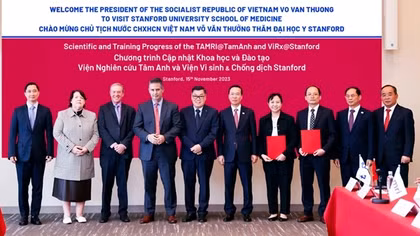 Chủ tịch nước chứng kiến công bố đào tạo xét nghiệm viêm gan D đầu tiên cho Việt Nam