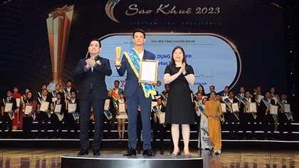 MB tiếp tục ghi danh tại giải thưởng Sao Khuê 2023