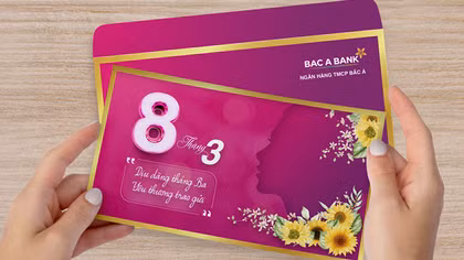 Món quà đặc biệt BAC A BANK dành tặng khách hàng nữ nhân ngày Phụ nữ năm 2023