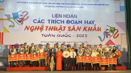 Khai mạc Liên hoan các trích đoạn hay Nghệ thuật sân khấu toàn quốc năm 2023