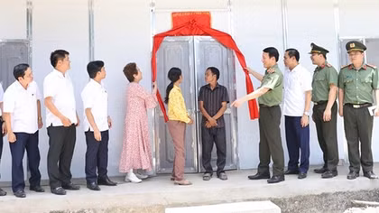 Những ngôi nhà nghĩa tình từ chủ trương của Bộ Công an