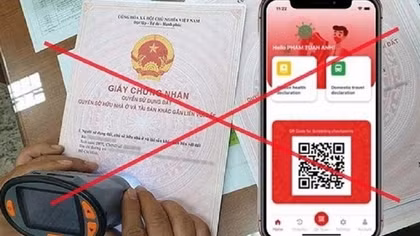 Mạo danh cán bộ yêu cầu cập nhật sổ đỏ vào ứng dụng VNeID