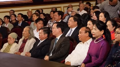 Lắng đọng đêm nhạc “Đàn chim Việt” tôn vinh nhạc sĩ Văn Cao