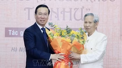 Chủ tịch nước dự Lễ giới thiệu tác phẩm 'Còn có ai người khóc Tố Như'