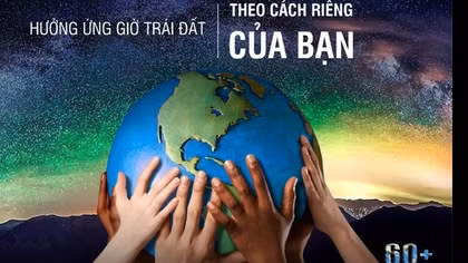 Giờ Trái đất 2023 sẽ diễn ra từ 20h30 đến 21h30 ngày 25/3
