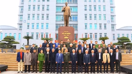 Lãnh đạo Bộ Công an gặp mặt cán bộ cao cấp nghỉ hưu