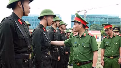 Học viên các trường CAND tham gia huấn luyện đầu khóa năm học 2023-2024