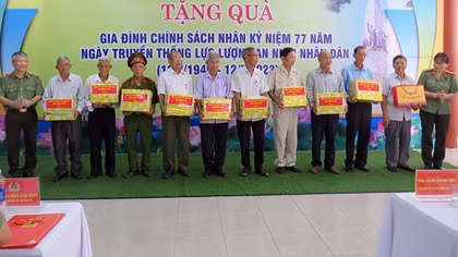 Công an Quảng Nam làm tốt công tác đền ơn đáp nghĩa